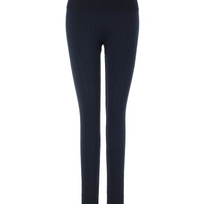 Hue Women Blue Leggings M